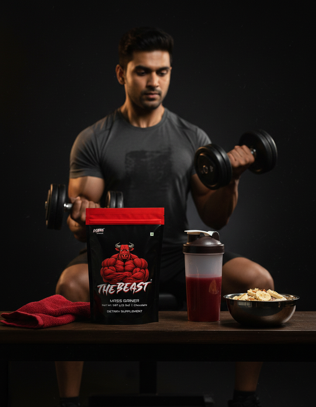 Beast Mass Gainer: High-Calorie Mass Gainer for Weight Gain