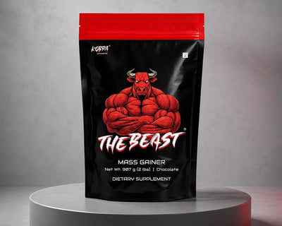 Beast Mass Gainer — Plant-Based, 907g Cocoa | Kobra Labs