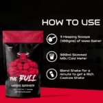 The Bull Mass Gainer Cookies flavor